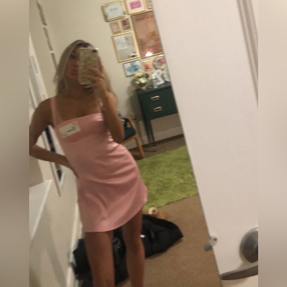 Pink Mini Dress